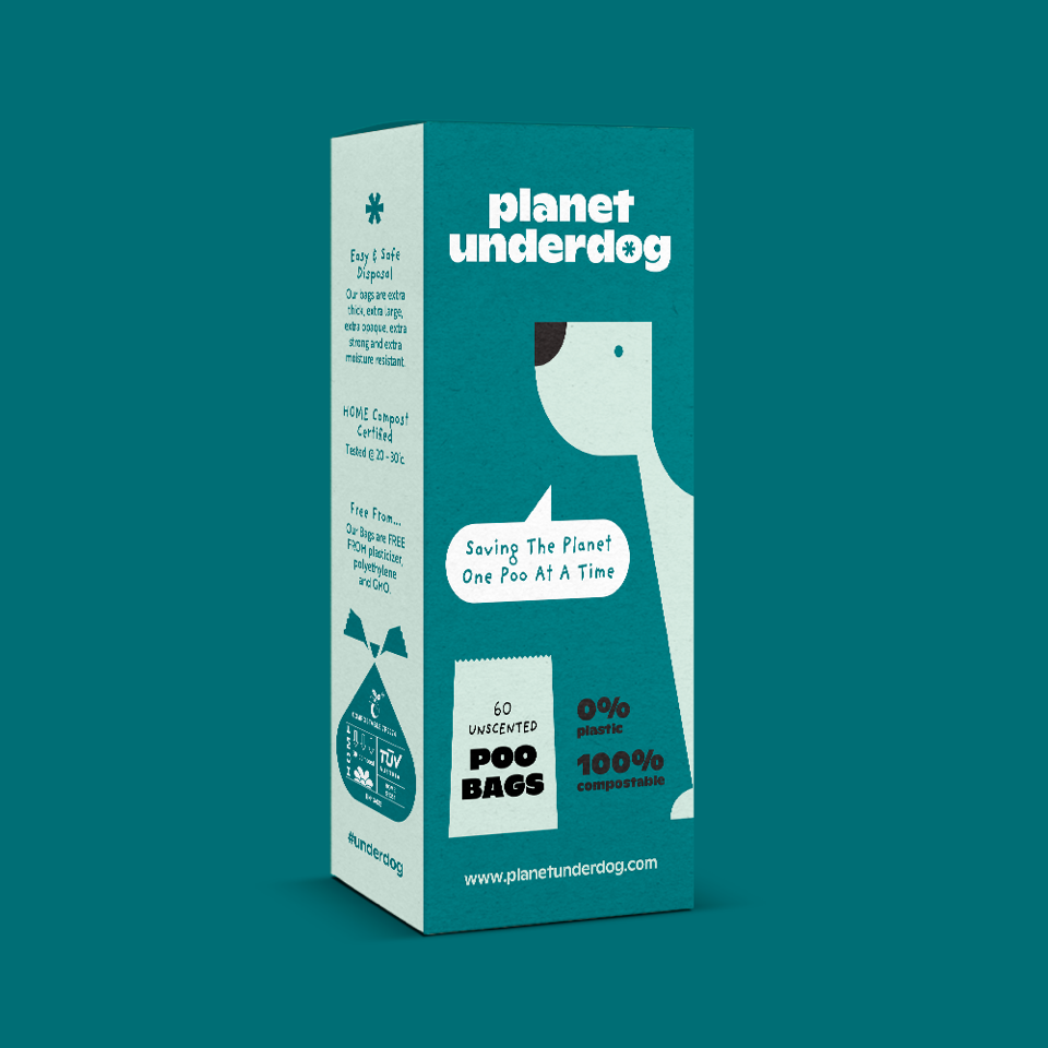 Sacs à crottes compostables - Planet Underdog