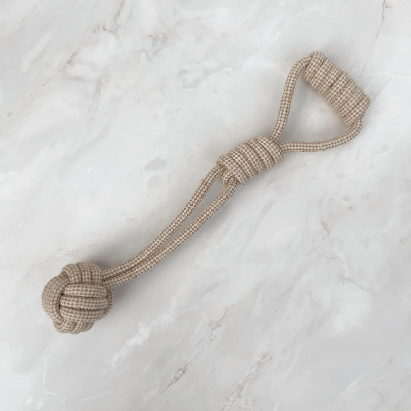 Jouets en corde de chanvre naturel